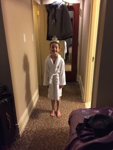 spa princess.  They give all little girls tiaras upon checking.  (the hotel is nicknamed "The Castle")