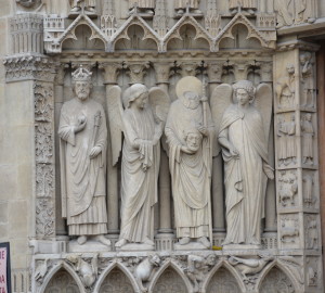 Bishop St Denis detail